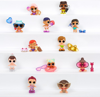 LOL Surprise Bubble Surprise Lil Sisters - VARIEDADE ALEATÓRIA - Boneca colecionável, irmãzinha, surpresas, acessórios, Bubble Surprise Unboxing e Bubble Foam Reaction - Ótimo para crianças de 4 anos ou mais