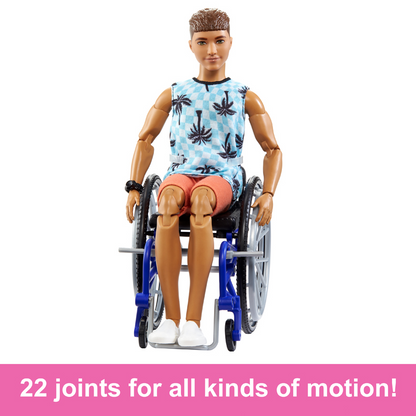Barbie Boneco Ken Cadeira de Rodas