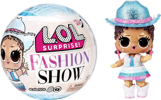 L.O.L. Surprise!   Boneca de desfile de moda – com 8 surpresas, incluindo uma surpresa de água, moda, acessórios e muito mais – embalagem de papel – sortimento aleatório – colecionável – para crianças de 4 anos ou mais