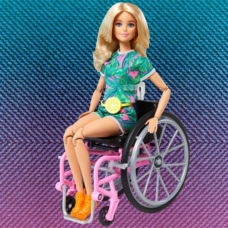 Barbie Fashionista Cadeira de Rodas