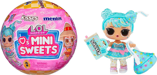 LOL Surprise Loves Mini Sweets Series 2 - VARIEDADE ALEATÓRIA - Boneca colecionável com tema de doces de edição limitada com 7 surpresas e acessórios divertidos - para colecionadores e crianças de 4 anos ou mais