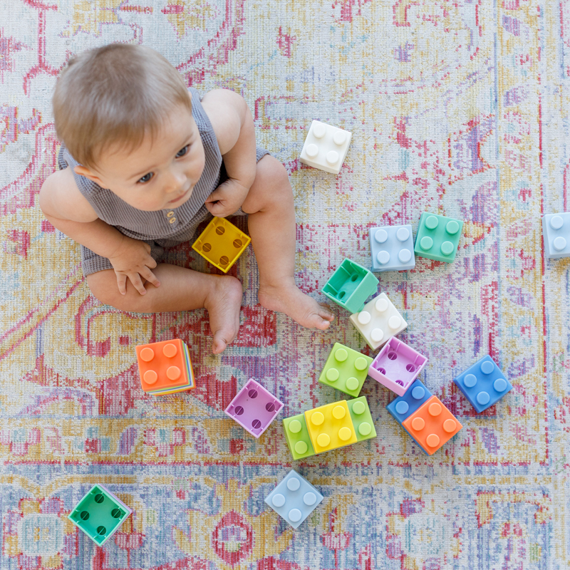 Infantino supermacios de construção Primeiros blocos