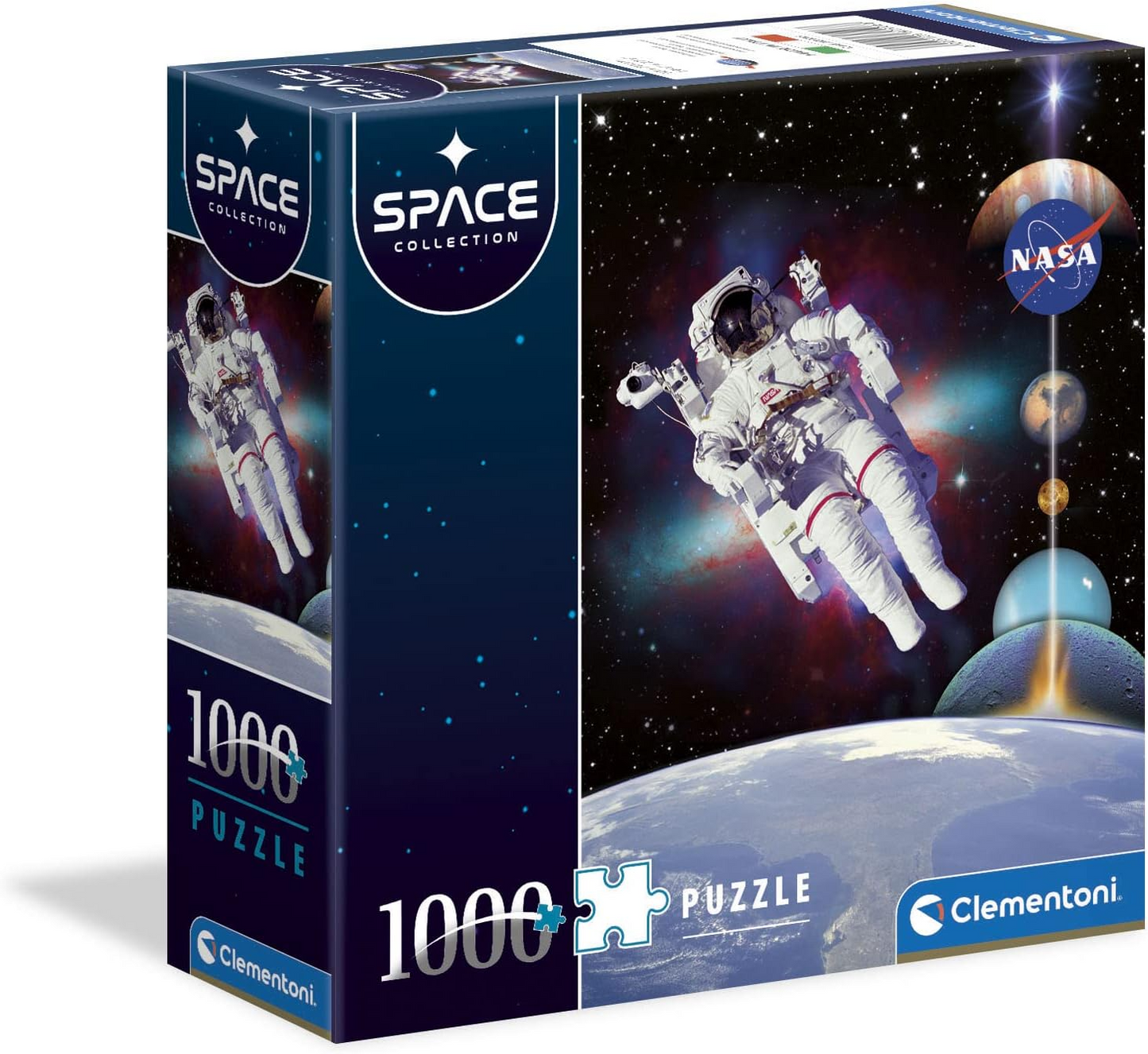 Clementoni 80689 One Film Red 500 peças, quebra-cabeça para adultos, fabricado na Itália