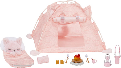 Na! Na! Na! Surprise 0-035051-57945-8 Conjunto de acampamento para bonecas, cinza