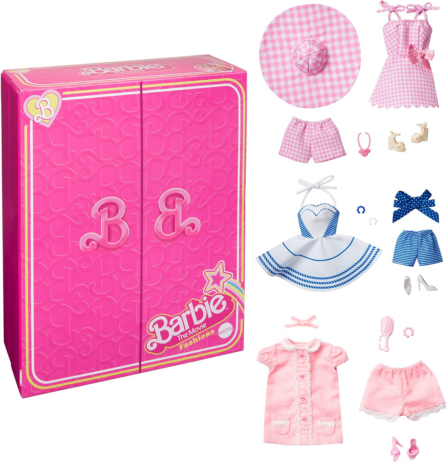 Barbie Fashion Filme guarda-roupa de Moda Mattel HPL78 em Promoção