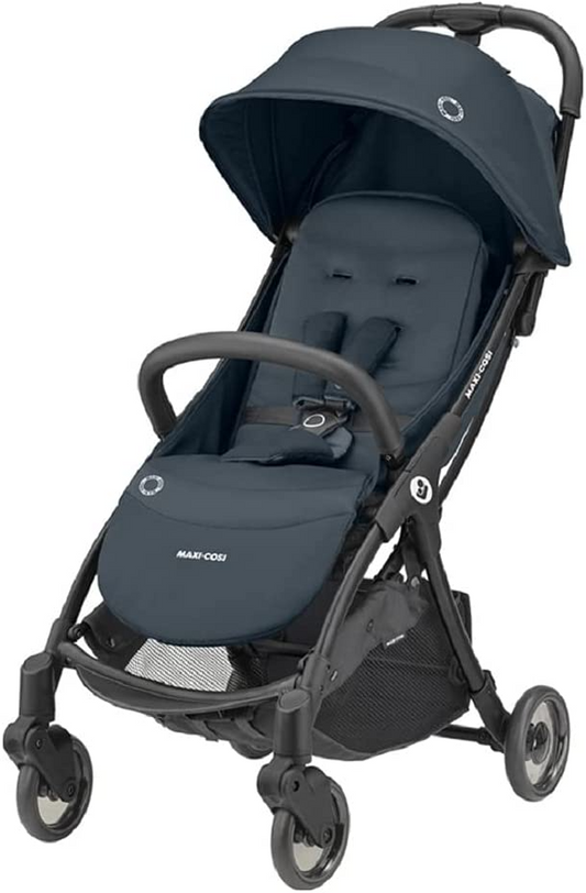 Maxi-Cosi  Jaya, Carrinho Super-urbano Leve, Carrinho Compacto com Dobragem Automática, 0 meses a 4 anos, 0-22 kg, Essential Graphite