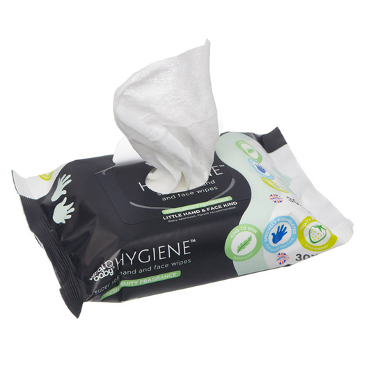 Vital Baby HYGIENE Toallitas súper suaves para manos y rostro con fragancia afrutada