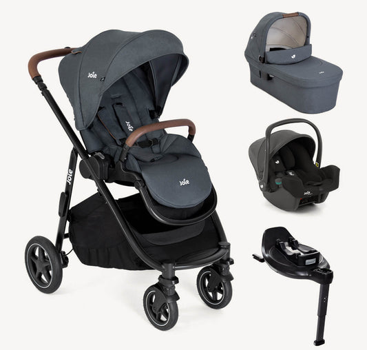 Pacote Versastrax™ On-The-Go Encore Carrinho de passeio multimodo 4 em 1 com i-Snug™ 2, Ramble™ XL e i-Base™ Encore
