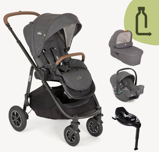 Pacote Versastrax™ On-The-Go Encore Carrinho de passeio multimodo 4 em 1 com i-Snug™ 2, Ramble™ XL e i-Base™ Encore