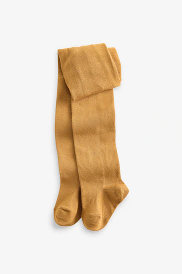 |Girl| Conjunto De Vestido e Meia-Calça Com Gola De Renda 100% Algodão - Ditsy Preto (3 meses a 8 anos)