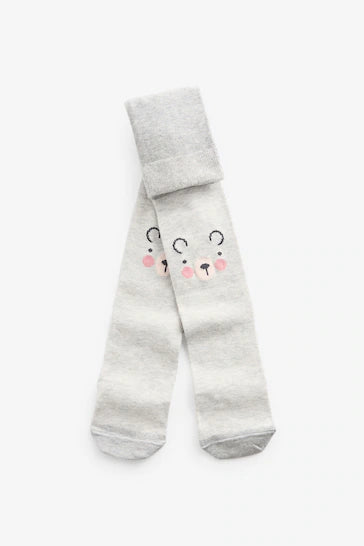 |Girl| Conjunto De Vestido e Meia-Calça 100% Algodão Com Gola De Renda - Floral Roxo Lilás (3 meses a 8 anos)