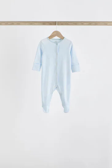 |BabyBoy| Pacote De 7 Pijamas Blue Baby Bear (0-2 anos)