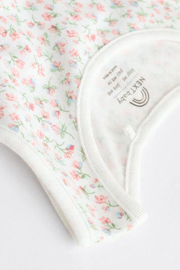 |Niña| Pack de 5 chalecos para bebé Conejito Rosa