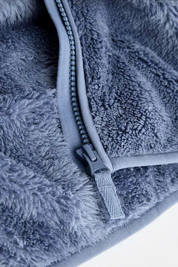 |BabyBoy| Jaqueta De Lã Aconchegante Para Bebê - Azul Marinho (0 meses a 2 anos)