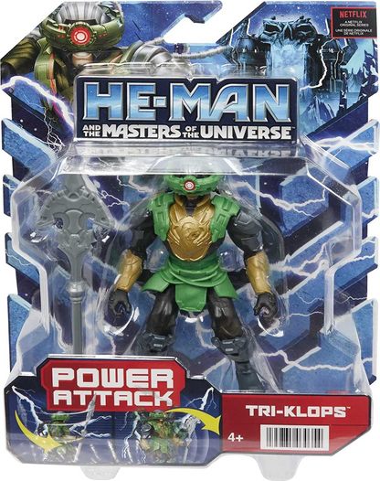 Mestres do Universo He-Man e Figura de Ação de 14 cm: Tri-Klops