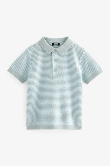 |Niño| Polo de manga corta multicolor - Azul (3 meses a 7 años)