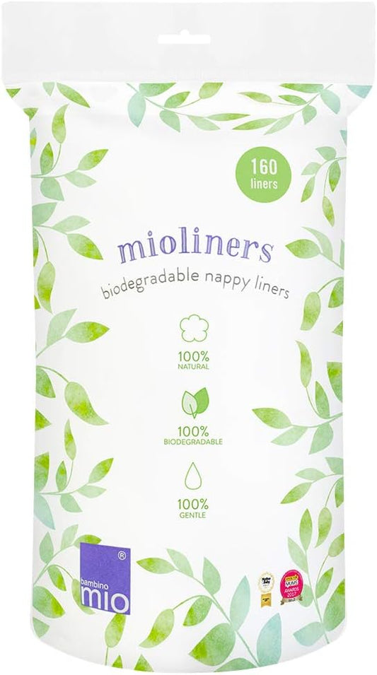 Bambino Mio - Mioliners - Revestimentos para fraldas pack com 160