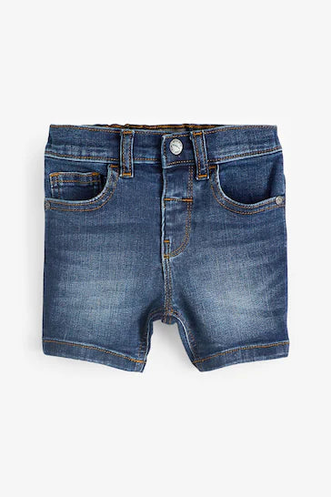 |Boy| Shorts Jeans De Lavagem Escura