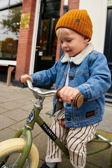 |Niño| Chaqueta Vaquera Azul (3 meses a 10 años)