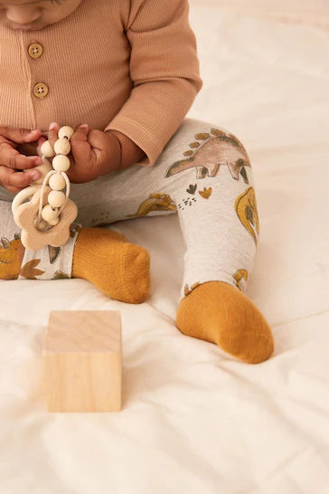 |BabyBoy| Conjunto De 2 Peças De Body e Leggings Laranja Para Bebê