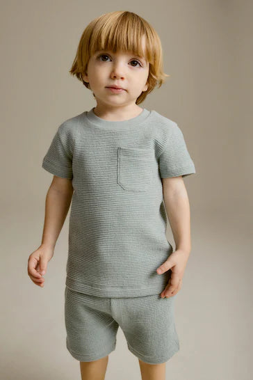 |Boy| Conjunto de camiseta e shorts com bolso Minerals (3 meses a 7 anos)