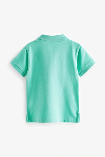 |Boy| Camisa Polo Lisa De Manga Curta (3 meses a 7 anos)