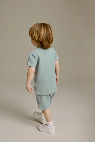 |Boy| Conjunto de camiseta e shorts com bolso Minerals (3 meses a 7 anos)