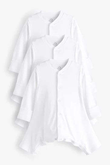 |Bebé| Pack de 3 Bodys Blancos de Displasia de Guadril para Bebé (0 - 3 Años)