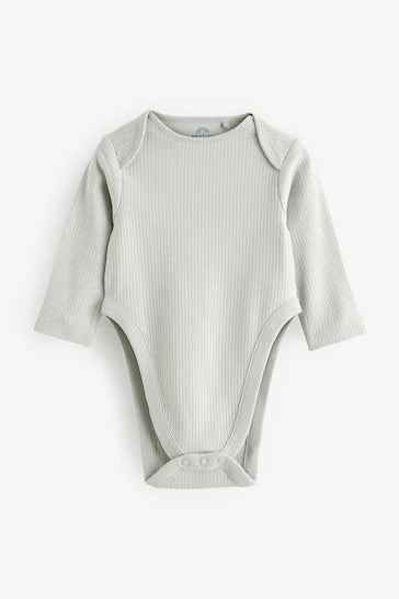 |Bebé| Azul - Pack de 3 monos de manga larga para bebé con displasia de cadera