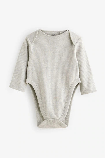 |Bebé| Azul - Pack de 3 monos de manga larga para bebé con displasia de cadera