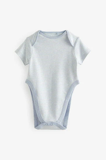 |BabyBoy| Body De Manga Curta Para Displasia De Quadril Blue Star Baby Com 3 Unidades