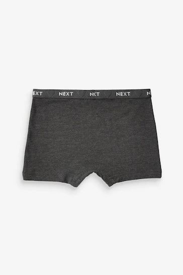 |BigGirl| Pacote de 5 shorts cinza carvão (2 a 16 anos)