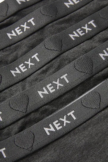 |BigGirl| Pacote de 5 shorts cinza carvão (2 a 16 anos)