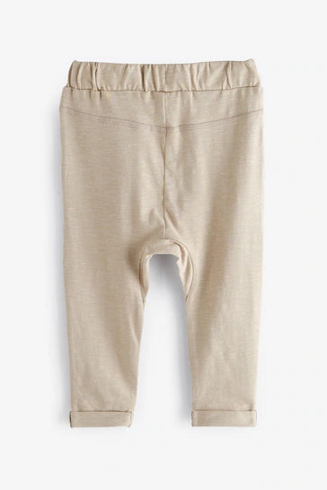|Boy| Joggers Leves Em Jersey - Stone (3 meses - 7 anos)