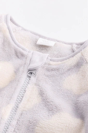 |BabyBoy| Macacão De Lã Para Bebê - Cinza