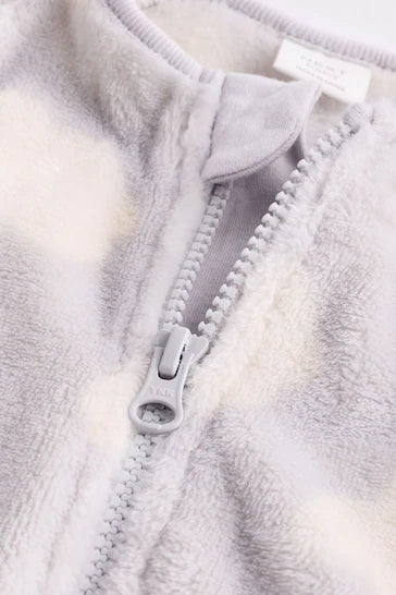 |BabyBoy| Macacão De Lã Para Bebê - Cinza