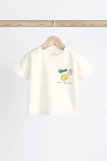 |BabyBoy| Conjunto De 2 Peças De Camiseta e Shorts Para Bebê - Personagem Verde