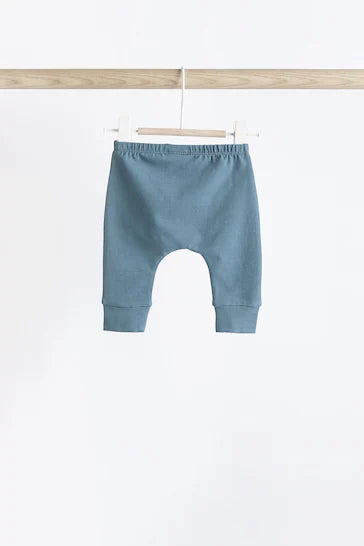 |Niña| Juego de 4 leggings para bebé - Azul verdoso