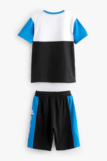 |BigBoy| Pacote De 2 Pijamas Curtos Playstation Azul/Preto (3-16 anos)