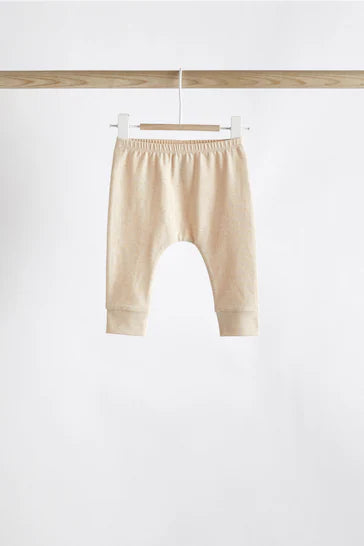 |Niña| Pack de 4 Leggings Neutros para Bebé (0 meses a 2 años)