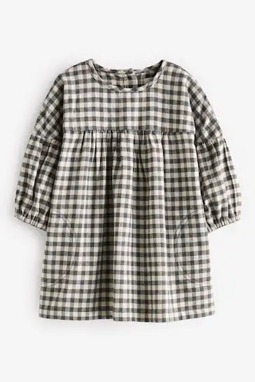 |Girl| Conjunto De Vestido, Jaqueta e Leggings Cinza De Algodão (3 meses a 8 anos)