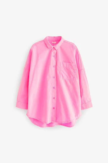 |BigGirl| Camisa Grande - Pink (3-16 anos))