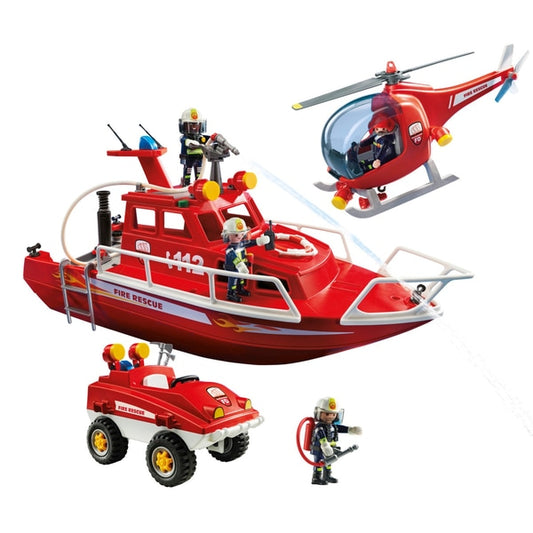 Playmobil 9503 Conjunto da Brigada de Incêndio da Cidade
