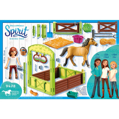 Playmobil - DreamWorks Spirit Riding Free Horse Box Lucky and Spirit