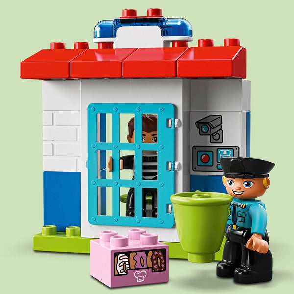 LEGO - Conjunto de edifício da delegacia de polícia da cidade