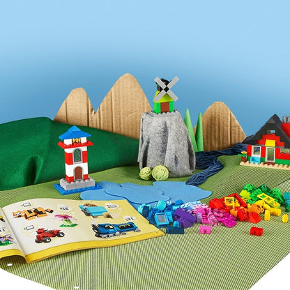 LEGO - Conjunto de construção clássico de 4+ tijolos e casas