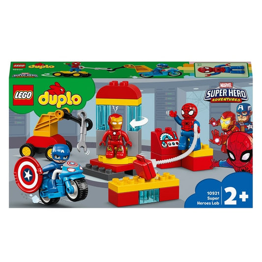 LEGO 10921 DUPLO Laboratório da Marvel Super Heroes com Homem-Aranha