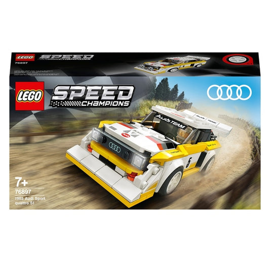 LEGO 76897 Carro de corrida Audi Sport Quattro S1 campeões de velocidade