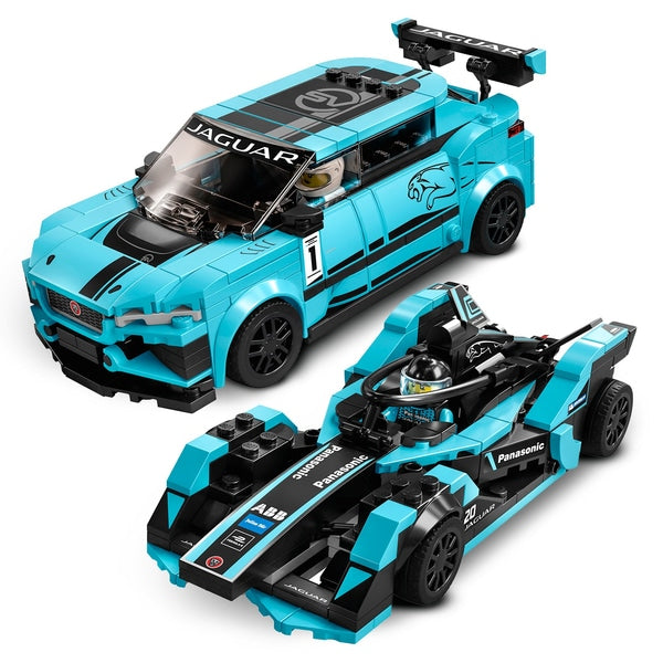 LEGO 76898 - Carro Speed Champions Fórmula E Panasonic Jaguar Racing GEN2 e Jaguar I