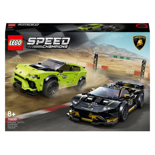 LEGO - 76899 Conjunto Speed Champions Lamborghini Urus e Huracán